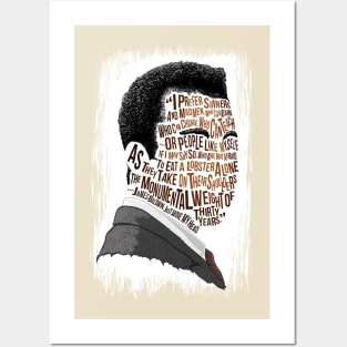 James Baldwin Posters and Art